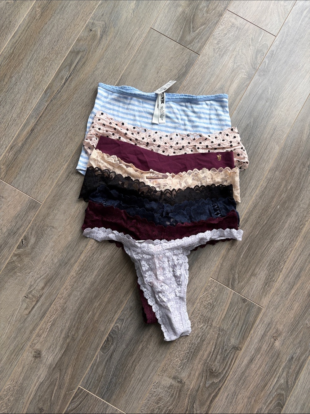NWT PINK Victoria's Secret Underwear Bundle- M